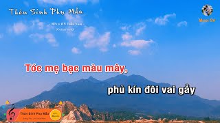 Hạ Tone THÂN SINH PHỤ MẪU  BÌN x JIN TUẤN NAM Guitar beat solo karaoke Muoi Music  Muối SV [upl. by Ahsim797]