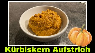 Kürbiskern Brotaufstrich Rezept  Kürbiskerne rösten mit Schale  Selbstversorgung Kürbis [upl. by Dennet]