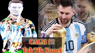 Taktik scaloni manjur timnas argentina juara [upl. by Anilyx]