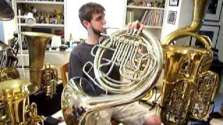 The only Contrabass French Horn ever made [upl. by Smaoht]