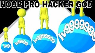 STACK RIDER  🤮NOOB 🆚 😄PRO 🆚 😎HACKER 🆚 🤯GOD Herobrine [upl. by Fortunato]