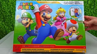 Opening Super Mario 2023 Advent Calendar [upl. by Maisey]