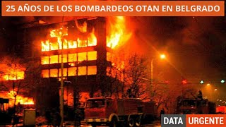 25 AÑOS DE LOS BOMBARDEOS OTAN EN BELGRADO [upl. by Aicekan122]