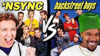 NSYNC vs Backstreet Boys Lyric Battle [upl. by Hurwitz]