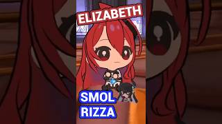 SMOL ERB amp RIZZA erb elizabethrosebloodflame nerissaravencroft nerissa vtuber hololive [upl. by Mikol]