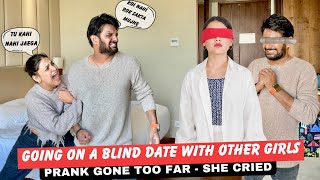 Meeting Other Girls Prank on Girlfriend Gone too Far  She Cried [upl. by Anpas284]