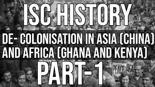 De Colonisation in Asia and Africa  Class 12 ISC History  Part  1  Hindi Explanation [upl. by Eelan]