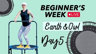 Gentle 15 Minute Rebounder Workout Senior Friendly  DAY FIVE Beginners Week [upl. by Eutnoj676]