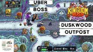 Kingdom Rush Origins Duskwood Outpost  Lord Nemo Gaming [upl. by Adnaval]