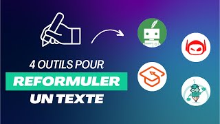 4 Outils de Reformulation et Paraphrase Gratuits Grâce à lIA [upl. by Nosemyaj727]