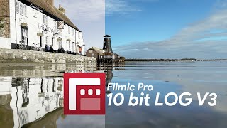 Get Quality Cinematic Footage from iPhone 14  Filmic Pro LOG V3 10 bit Review [upl. by Noak]