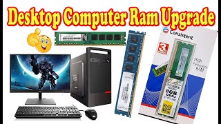 How to increase pc ram from 4gb to 8gb Desktop ⚡computer ram upgrade consistent pc ram ddr3 8gb ram [upl. by Notsehc]