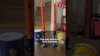 Fall Candle Tip From Morton Salt [upl. by Aehtela133]