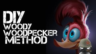 DIY Woody Woodpecker Method [upl. by Lomax]