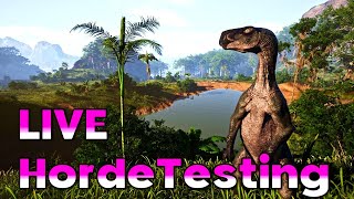 🔴LIVE  Tenontosaurus HordeTesting  The Isle Evrima Gateway [upl. by Ees]