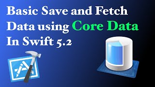 CoreData Swift How to save and load data  swift 52 [upl. by Aileme]