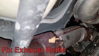 Is your Exhaust Rattling This is how to fix it cheap [upl. by Burty]