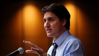 PM Trudeau takes aim at the Conservatives in fiery address to Liberal caucus  FULL SPEECH [upl. by Eniad]