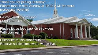 Ridgecrest Baptist Church Ozark 122423 AM John 115 [upl. by Galvan888]