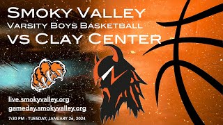 SVHS Varsity Boys vs Clay Center [upl. by Sihun57]