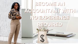 BECOME AN ACCOUNTANT WITH NO WORK EXPERIENCE 😱 ACCOUNTANT ADVICE [upl. by Paco573]