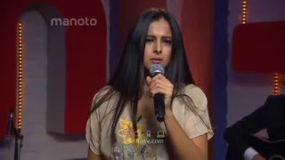 Ayda  Dou Panjereh Live Acoustic Manoto TV Dec 2015 [upl. by Inafetse]