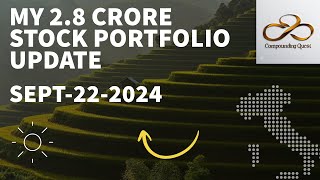 28 Crore stock portfolio update Sept222024  Hindi [upl. by Gunnar305]