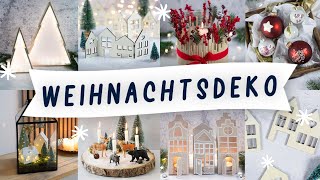 DIY WEIHNACHTSDEKO  Dekoration selbermachen einfache amp besondere Ideen für Weihnachten  TRYTRYTRY [upl. by Willdon]