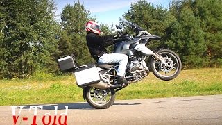 BMW R 1200 GS  riding amp exhaust sound [upl. by Silloh]