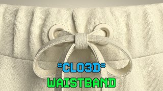 CLO3D  Waistband [upl. by O'Conner703]