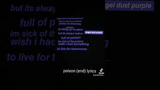 poison hazbin end lyrics [upl. by Ashby]