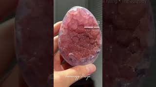 Crystal Dinosaur Egg  Nature Lover healingjourney nature crystals crystalshop [upl. by Aerdnaeel]