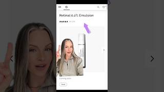 THE ORDINARY RETINAL 02 EMULSION  NEW LAUNCH theordinary skincare skincareshorts [upl. by Lerak]