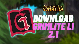 AQW BOT HOW TO DOWNLOAD GRIMLITE LI 21 GRIMOIRE  GRIMLITE LI 21 BOT [upl. by Sapphera]