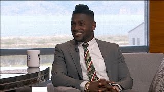 Steelers WR Antonio Brown Talks Vontaze Burfict Hit Pacman Jones amp More  2416 [upl. by Perkoff]