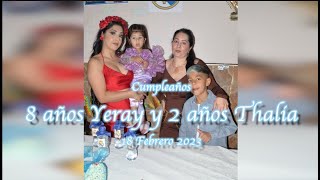 Yeray y Thalia  Mi Gran CUMPLEAÑOS GITANO 2023 [upl. by Monahan360]