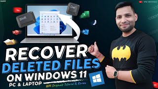 How to Recover Permanntly Deleted Files on Windows 11 for FREE 2024 Restore Deleted Files from PC [upl. by Desmund]