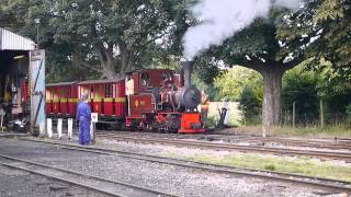 Leighton Buzzard Narrow Gauge Railway LBNGR Sept 2013 Gala Sunday Footage Compilation [upl. by Sitnik292]