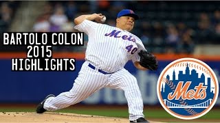 Bartolo Colon  2015 Mets Highlights HD [upl. by Nnylsor]