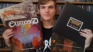 Heavy Relics Ep 31 Latest Vinyl Finds Malevolent Creation Phlebotomized amp more Death Metal [upl. by Kristo]