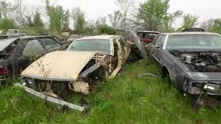 JUNKYARD Digging CLASSIC CARS INDIANA [upl. by Ainevuol]