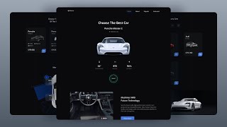 🚘 Create a Responsive Car Website Design Using HTML CSS amp JavaScript [upl. by Bernetta]