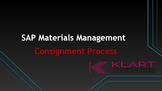 SAP MM Tutorials 12  Consignment Process [upl. by Shiller]