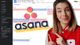 Come creare un CALENDARIO EDITORIALE con ASANA 🗓️ [upl. by Demetri883]