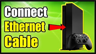 How to Connect Ethernet Cable to Xbox One amp Setup Internet Connection Easy Method [upl. by Treb]