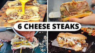 6 Easy Griddle Cheese Steak Recipes [upl. by Yeslrahc601]