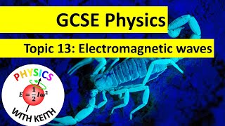 GCSE Physics Topic 13 Electromagnetic waves summary [upl. by Meikah]