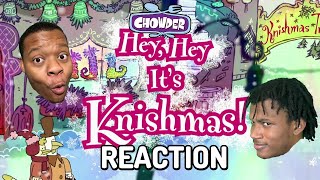 ABYNATION MERRY KNISHMAS Were REACTING To A Chowder Christmas Speical [upl. by Namrehs]