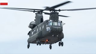 Boeing offers CH47 Chinook helicopters to Poland [upl. by Ecylla]