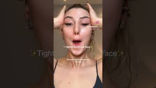 Tighten and lift your face shorts youtubeshorts skincare [upl. by Maryjo]